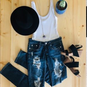 Ripped Machine Jeans